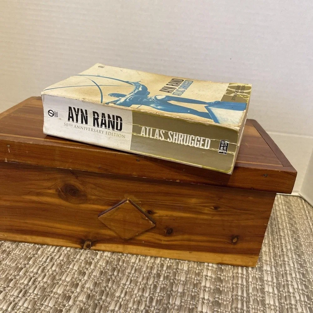 Atlas Shrugged Ayn Rand 50th Anniversary Edition Vintage‎ Paperback Book